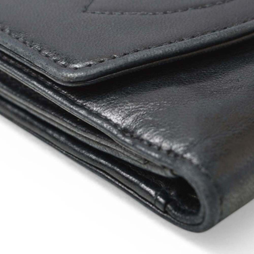 CHANEL Black Logo Wallet - Picture 4 of 16